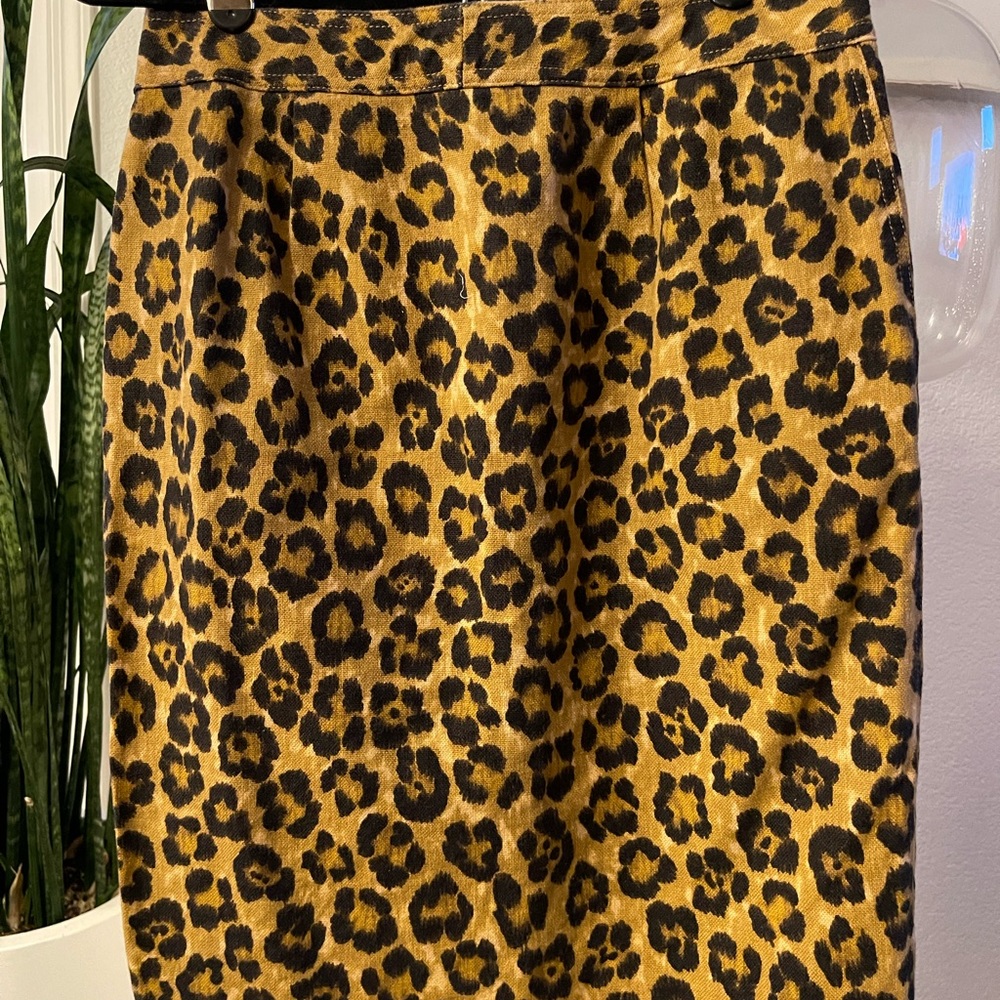 Ralph Lauren button-up pencil skirt